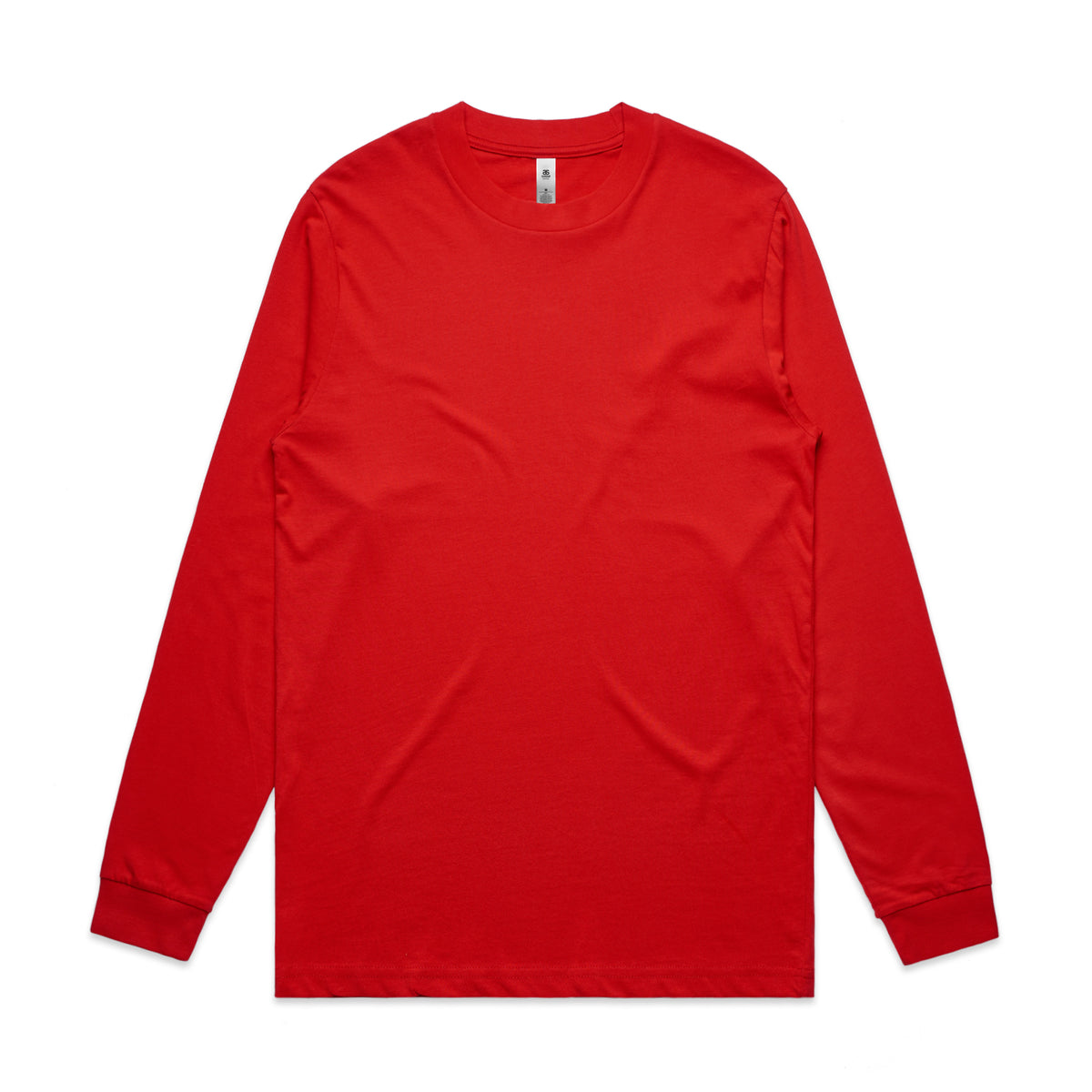 General L/S Tee 5056S - Red - Front