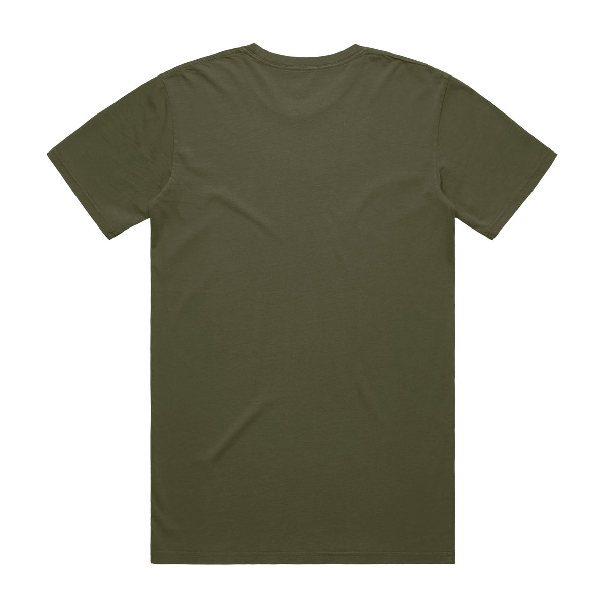 Staple Faded Tee 5065 - Faded Army - Back