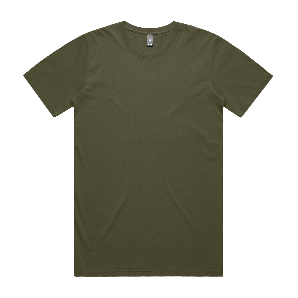 Staple Faded Tee 5065 - Faded Army - Front