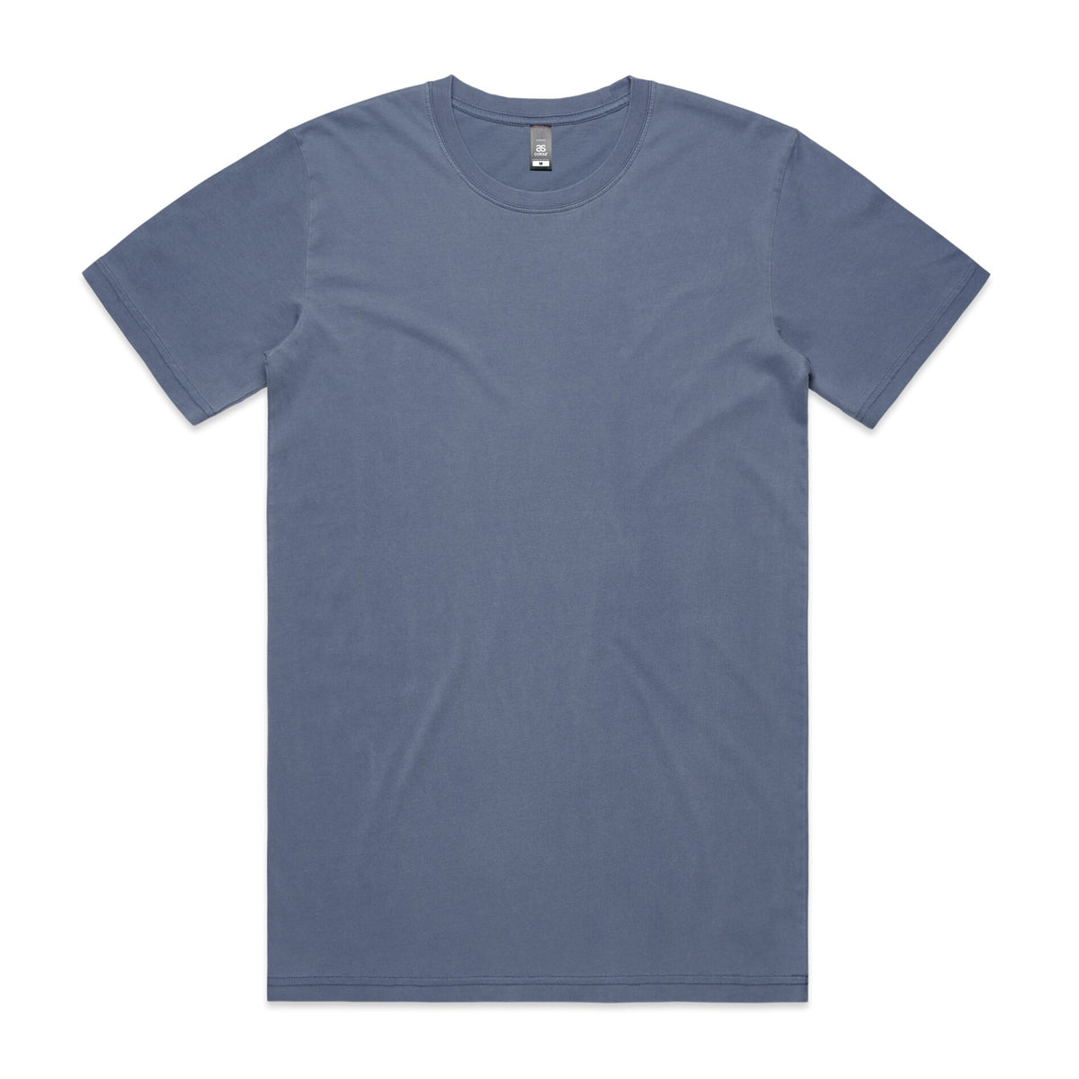Staple Faded Tee 5065 - Faded Blue - Front
