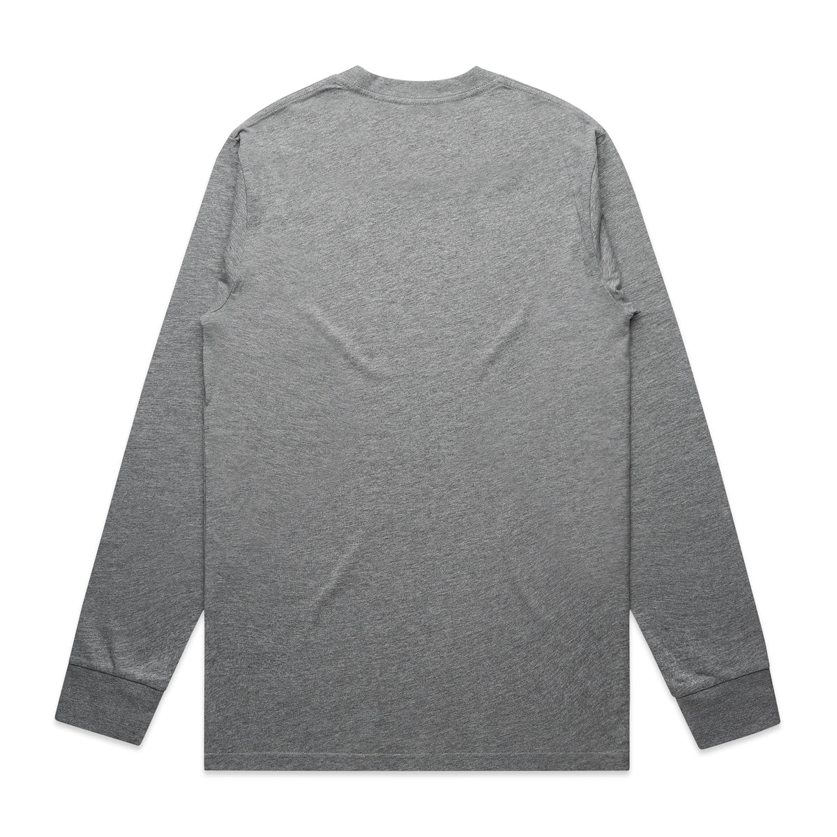 Classic L/S Tee 5071 - Grey Marle - Back