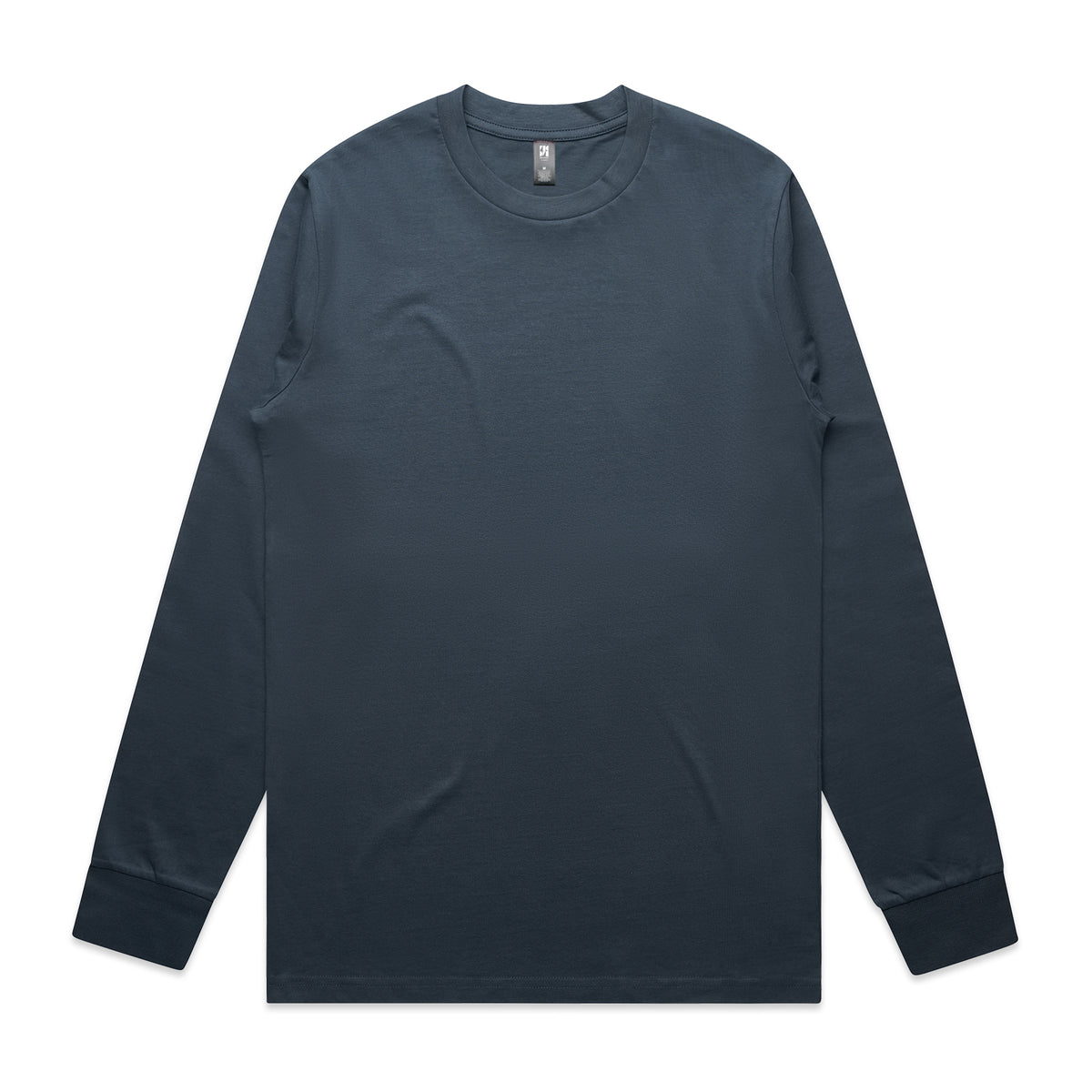 Classic L/S Tee 5071 - Petrol Blue - Front