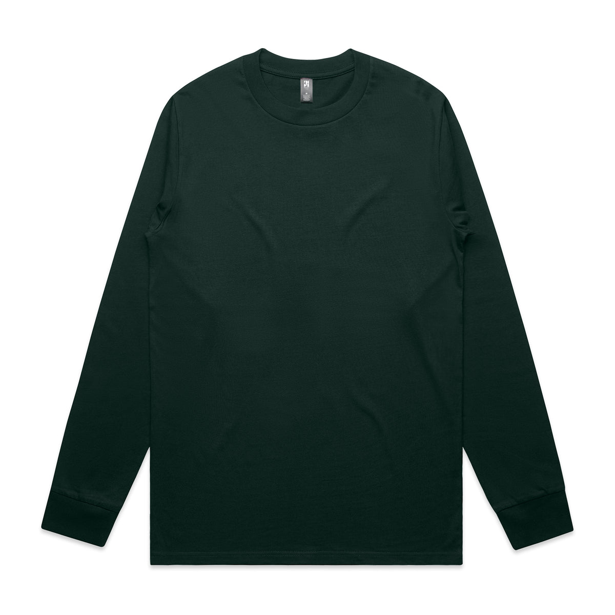 Classic L/S Tee 5071 - Pine Green - Front