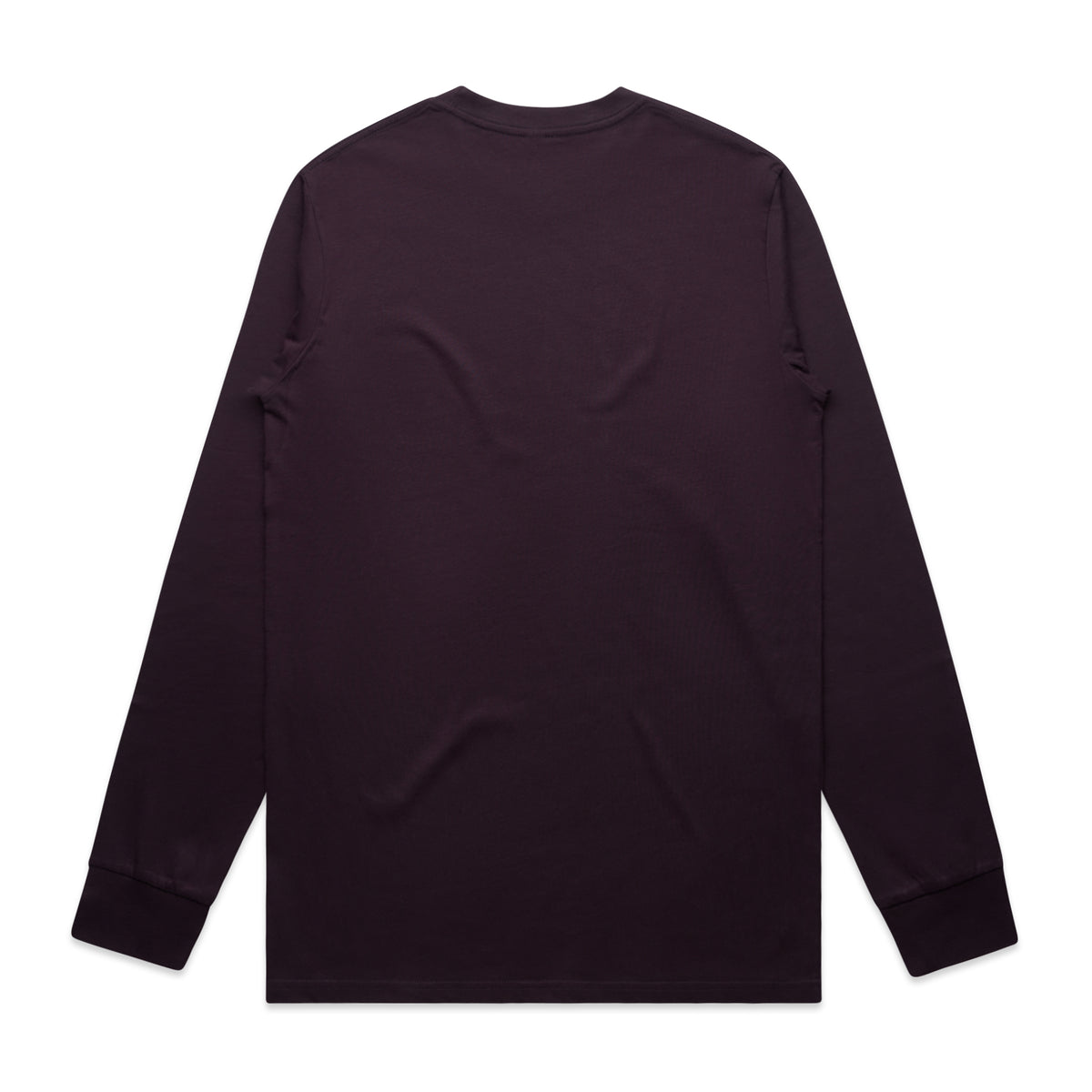 Classic L/S Tee 5071S - Plum - Back