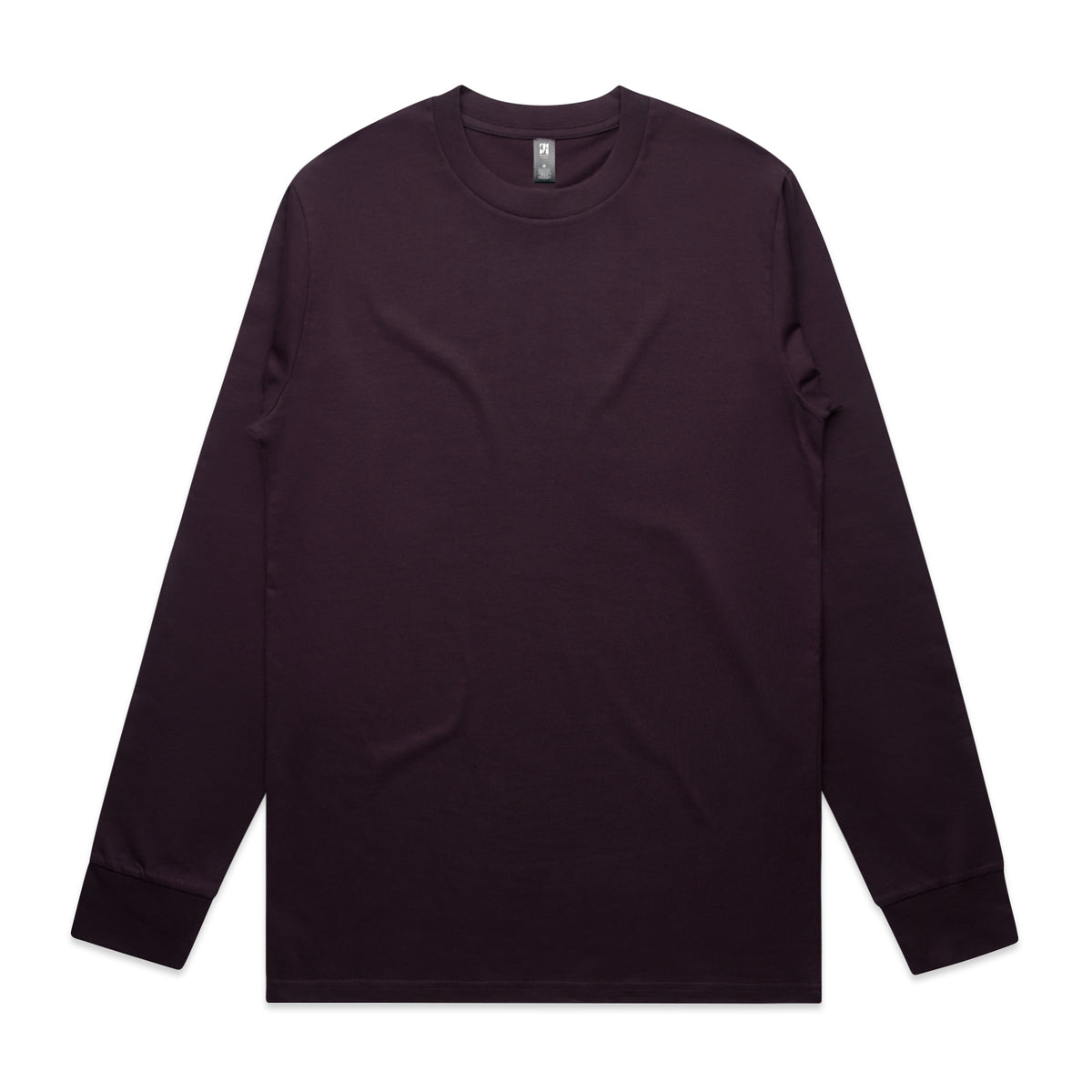 Classic L/S Tee 5071S - Plum - Front