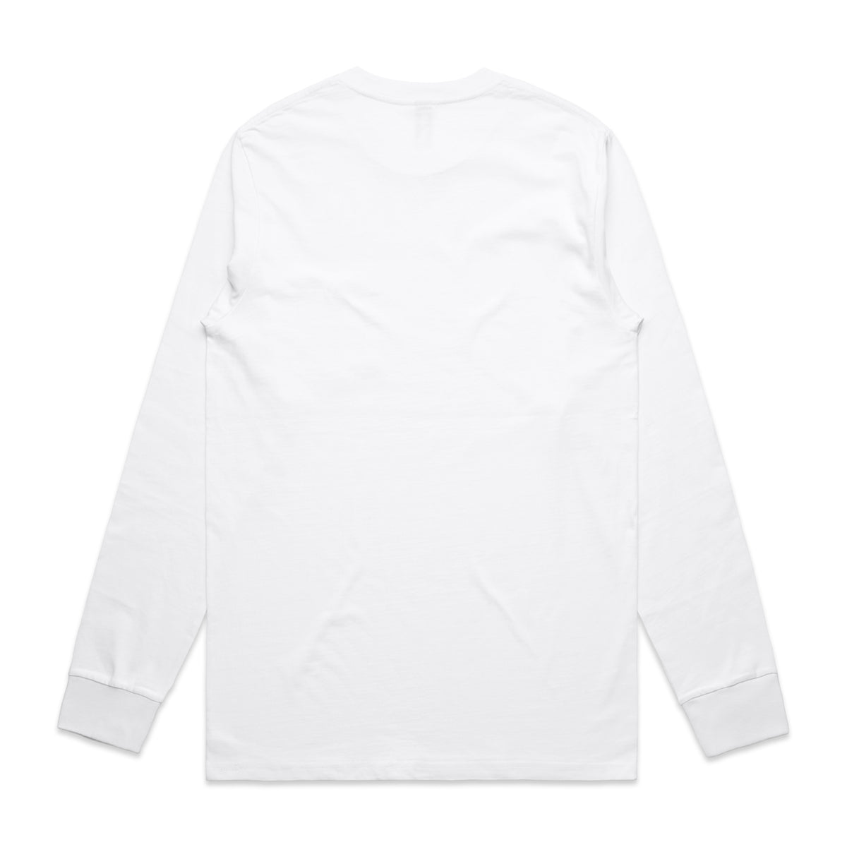 Classic Pocket L/S Tee 5072 - White - Back