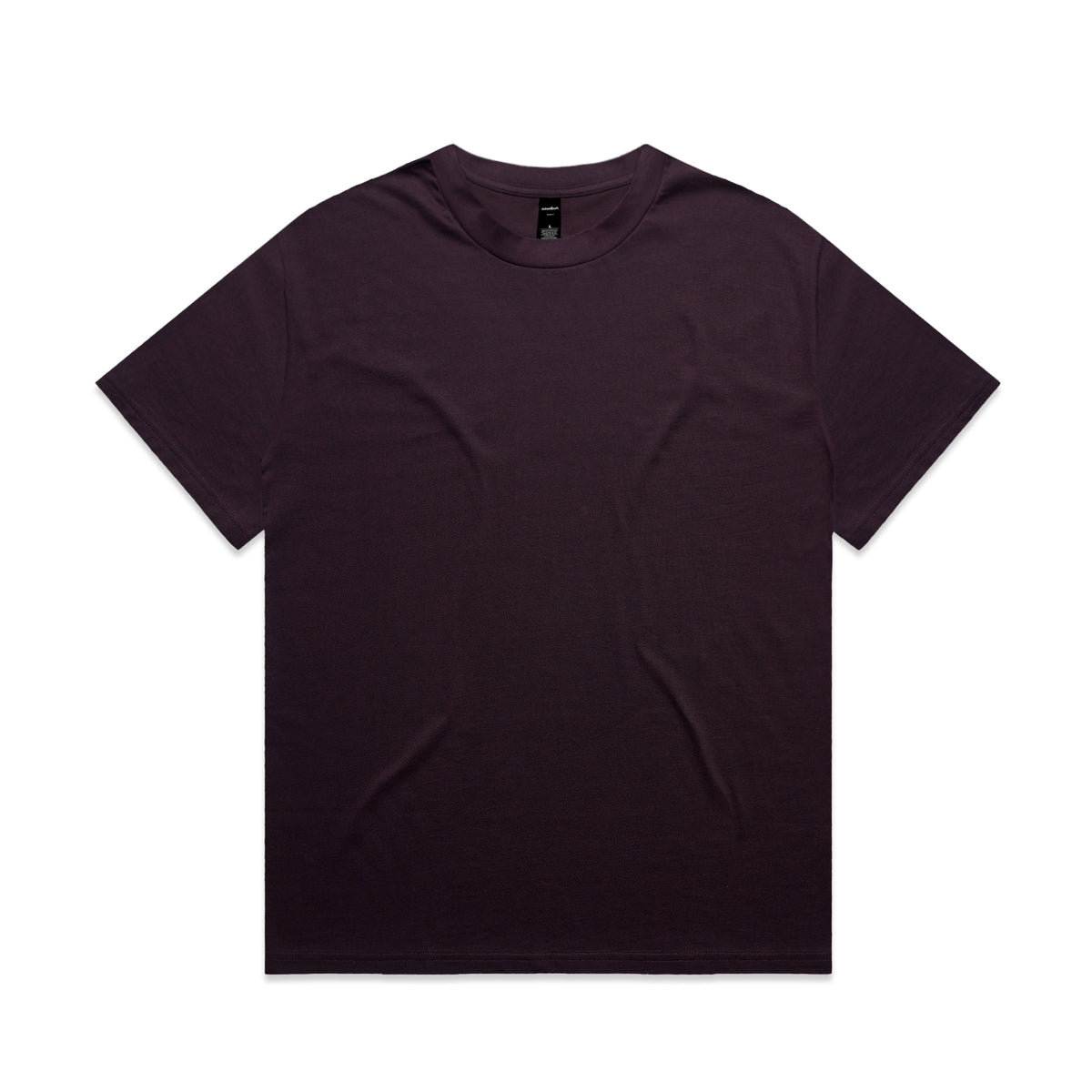 Heavy Tee 5080S - Plum - Front