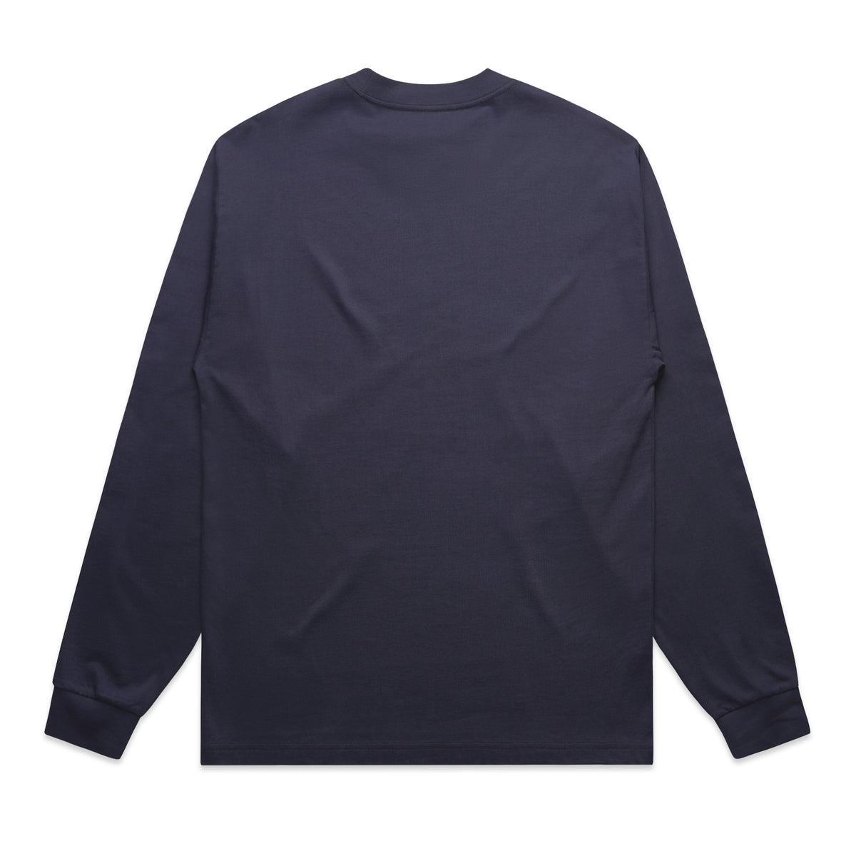 Heavy L/S Tee 5081 - Midnight Blue - Back