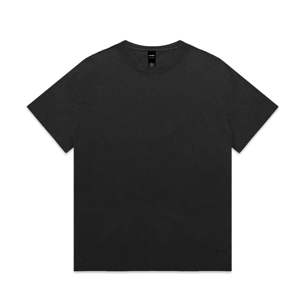 Heavy Faded Tee 5082 - Faded Black - Front