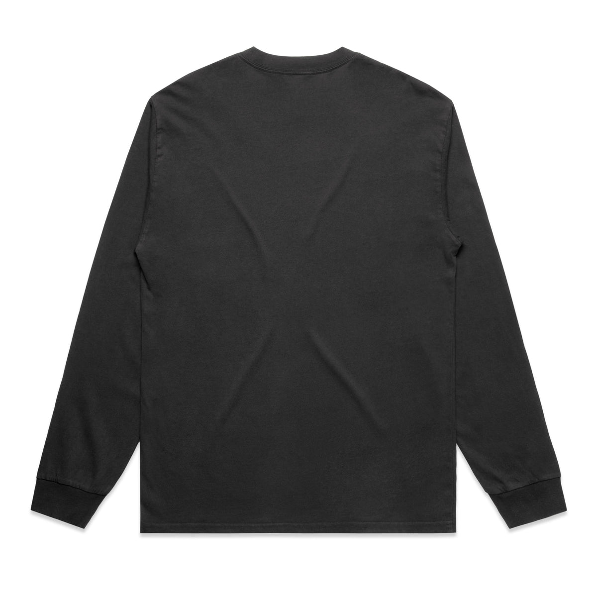 Heavy Faded L/S Tee 5083 - Faded Black - Back