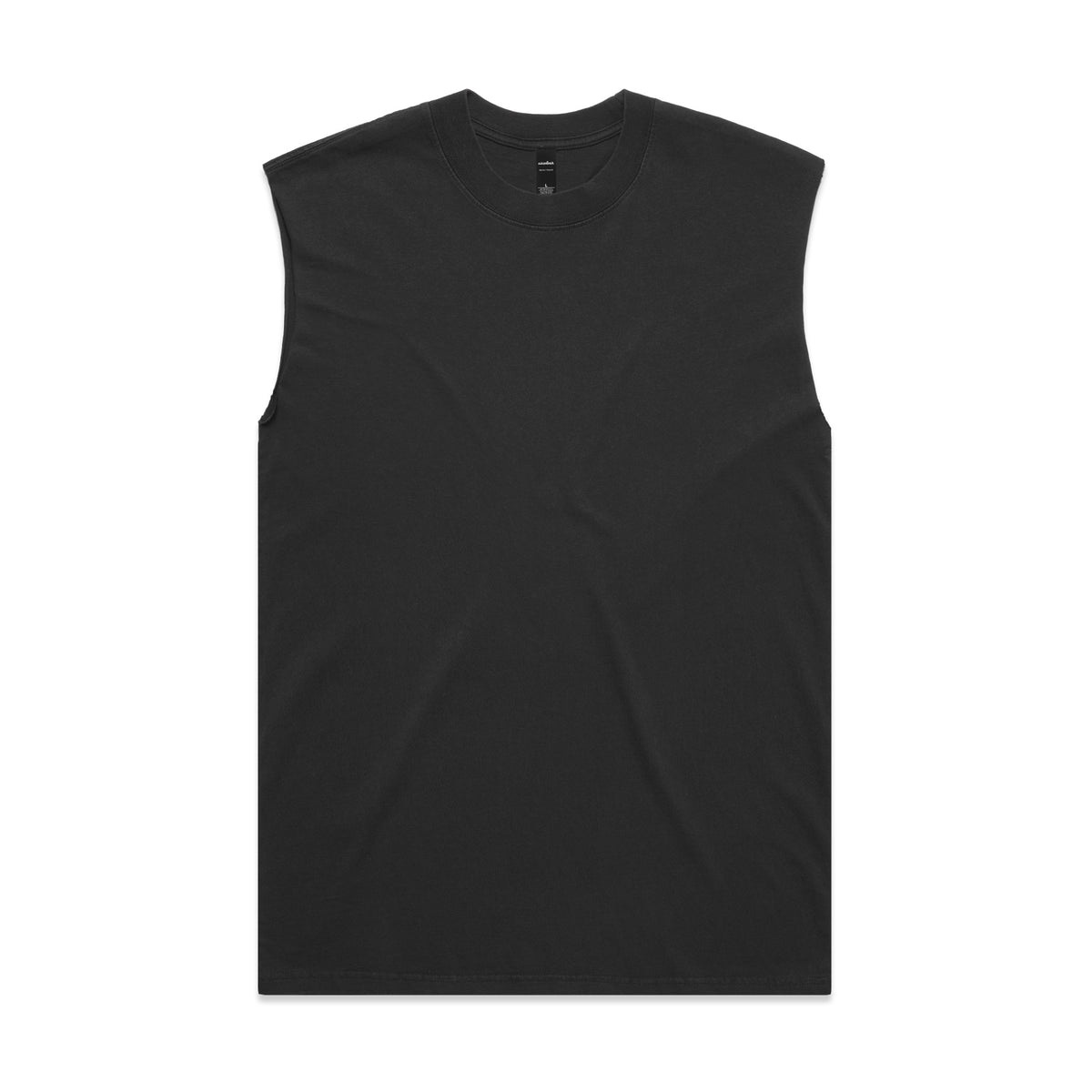 Heavy Faded Tank 5084 - Faded Black - Front