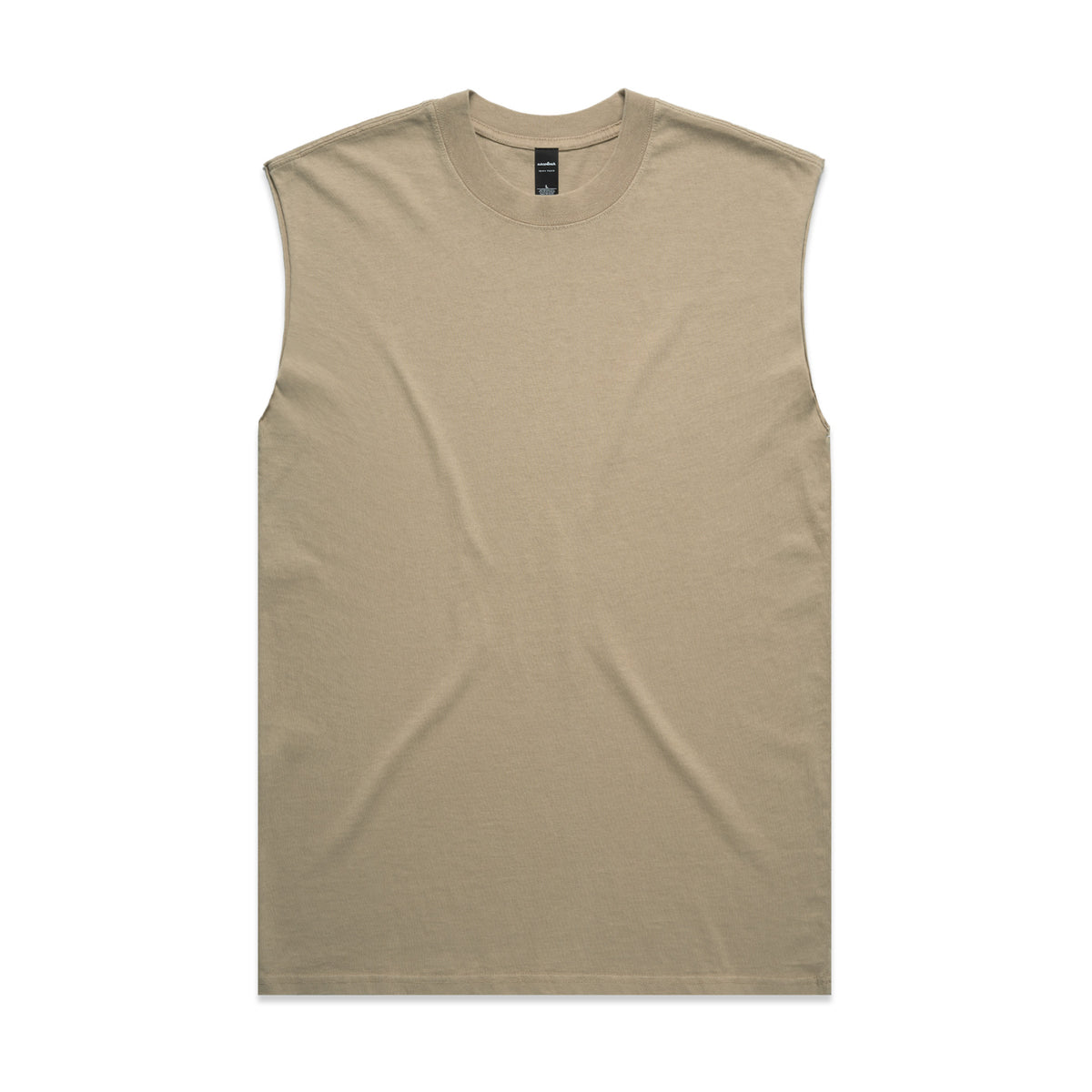 Heavy Faded Tank 5084 - Faded Khaki - Front