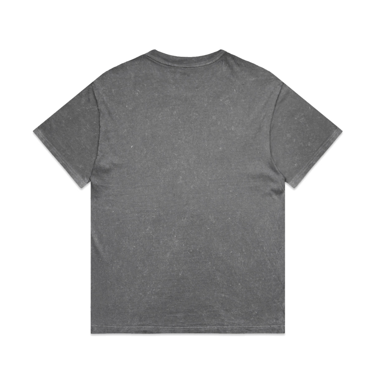 Stone Wash Heavy Tee 5085 - Coal Stone - Back
