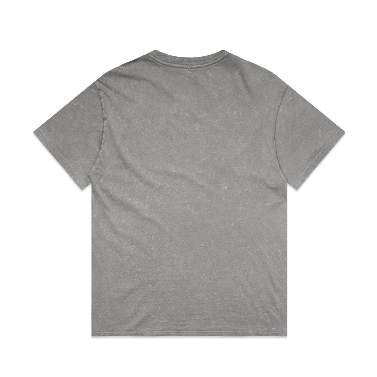 Stone Wash Heavy Tee 5085 - Grey Stone - Back