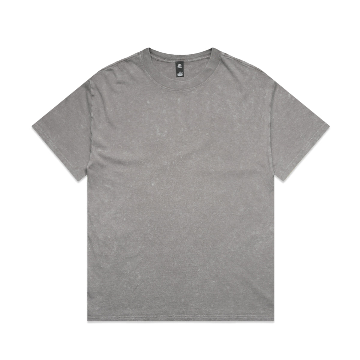 Stone Wash Heavy Tee 5085 - Grey Stone - Front