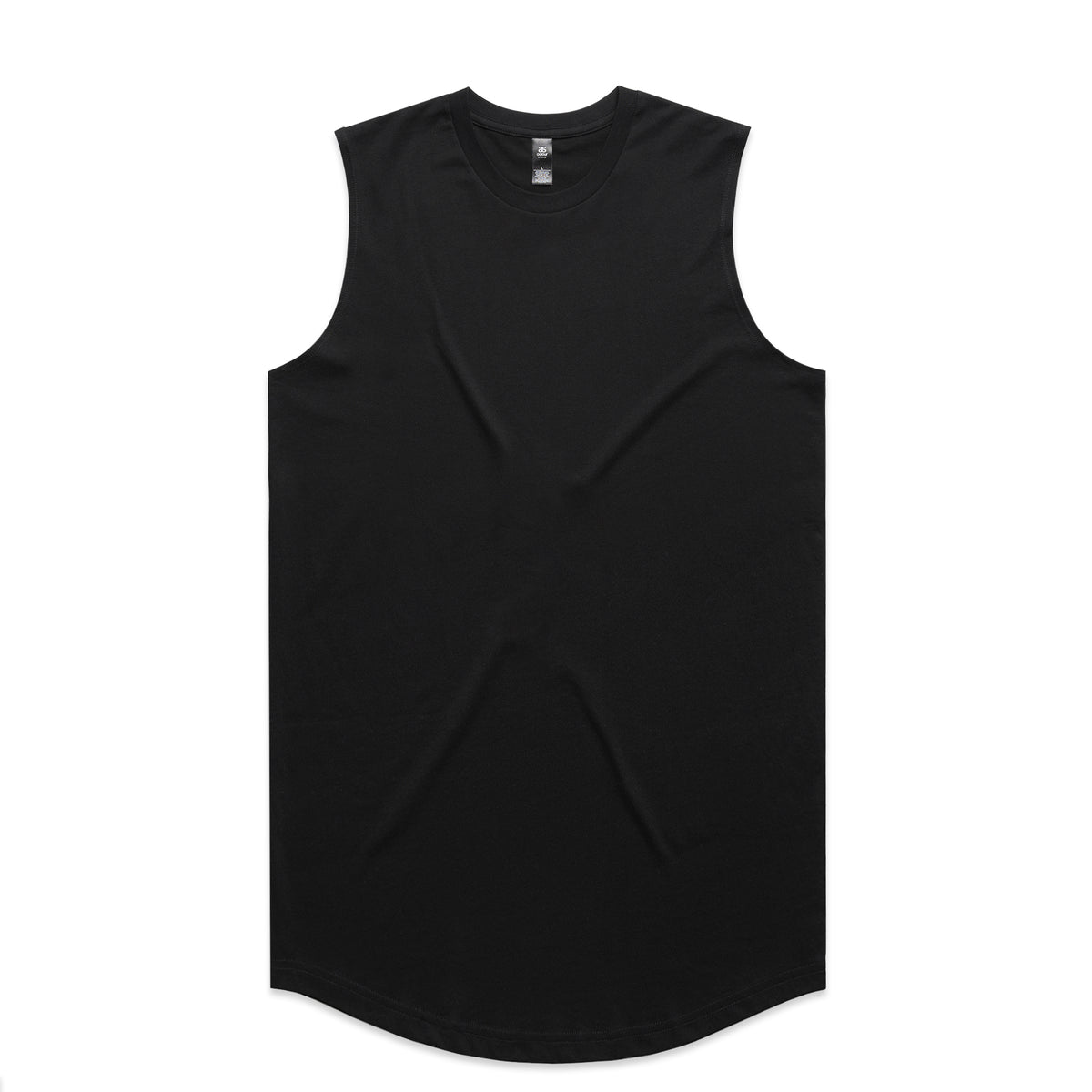 Staple Curve Tank 5091 - Black - Front