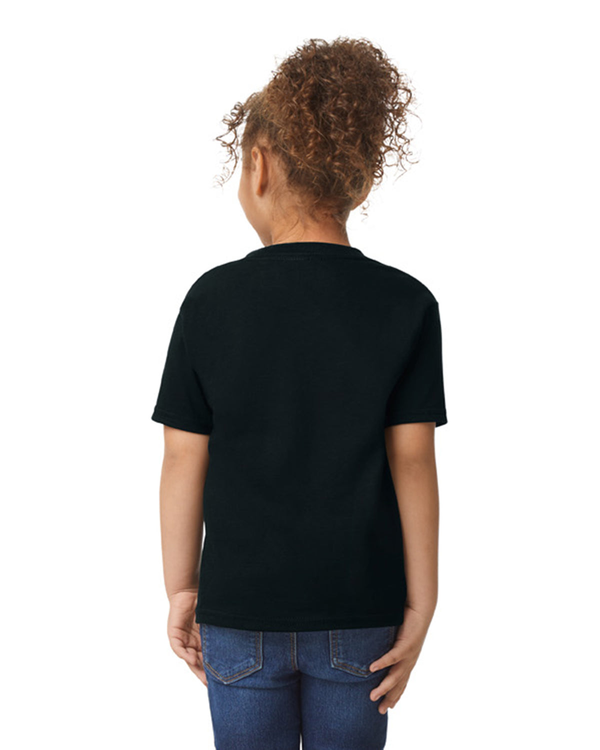 Gildan Heavy Cotton 5100P T-Shirt - Black - Back