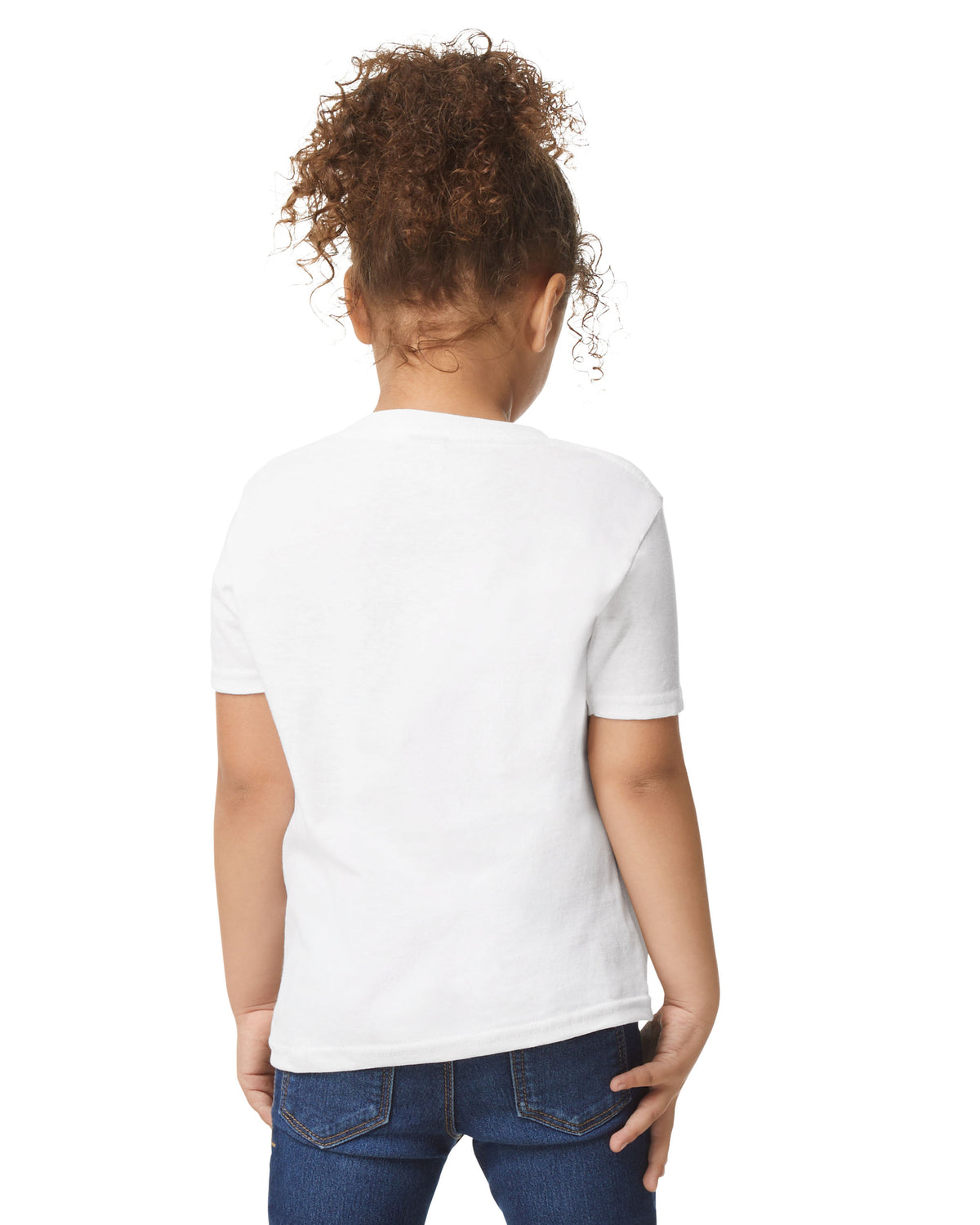 Gildan Heavy Cotton 5100P T-Shirt - White - Back
