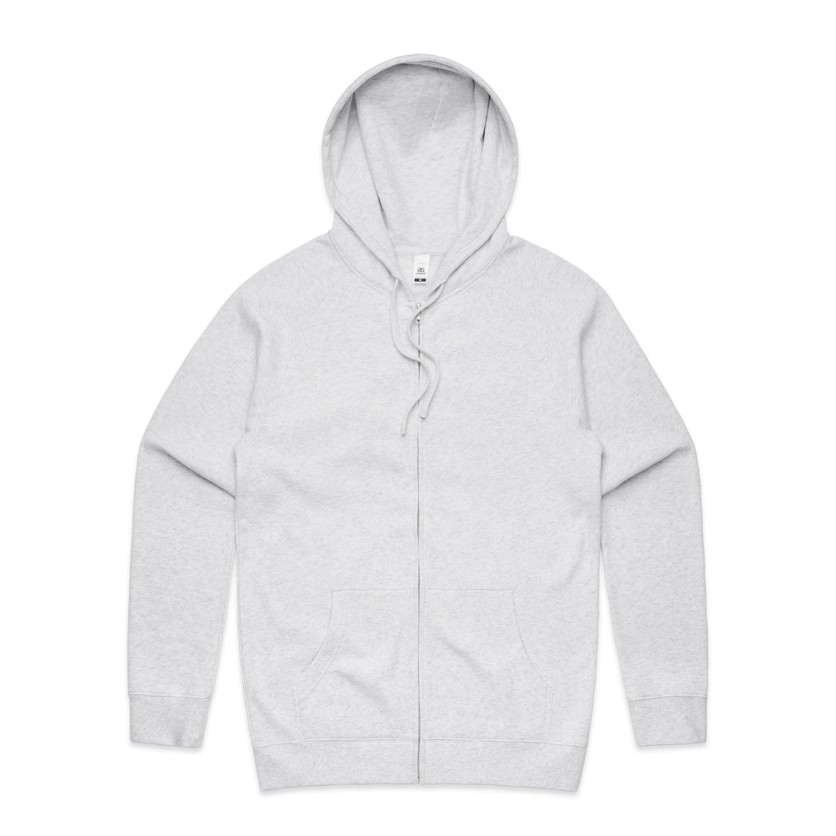 Official Zip Hood 5103S - White Marle - Front