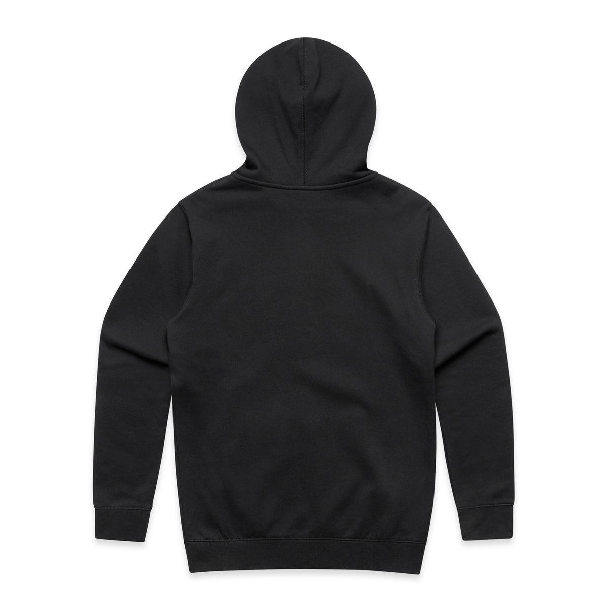 Stencil Zip Hood 5104 - Black - Back