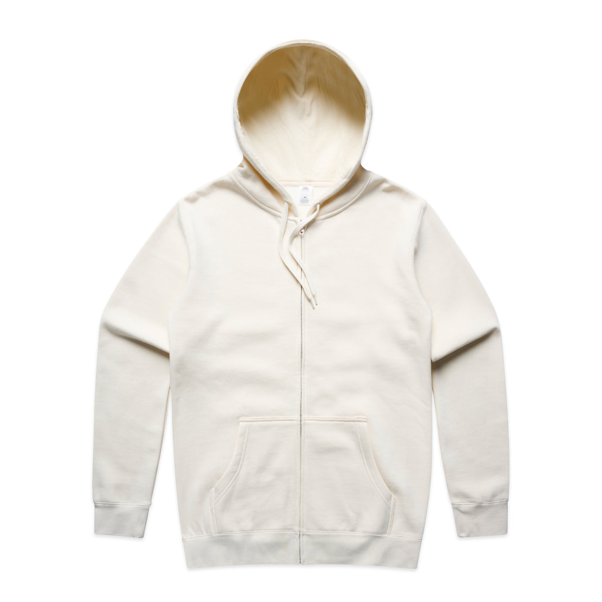 Stencil Zip Hood 5104 - Ecru - Front