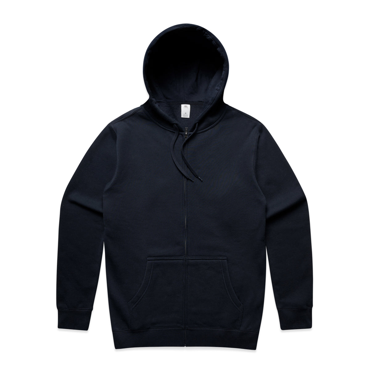 Stencil Zip Hood 5104 - Navy - Front