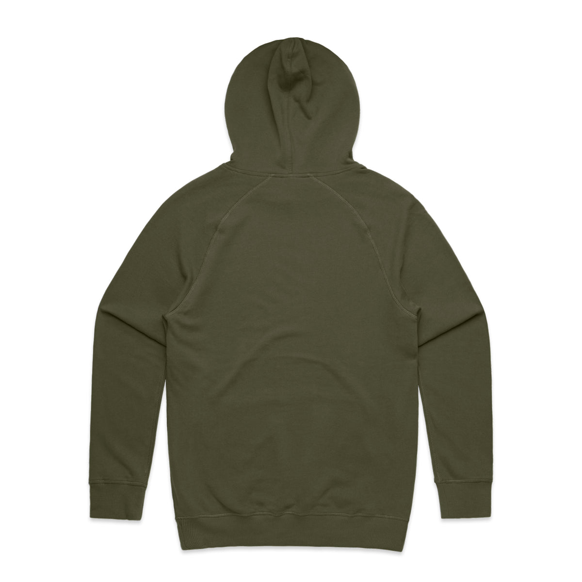 Premium Hood 5120S - Army - Back