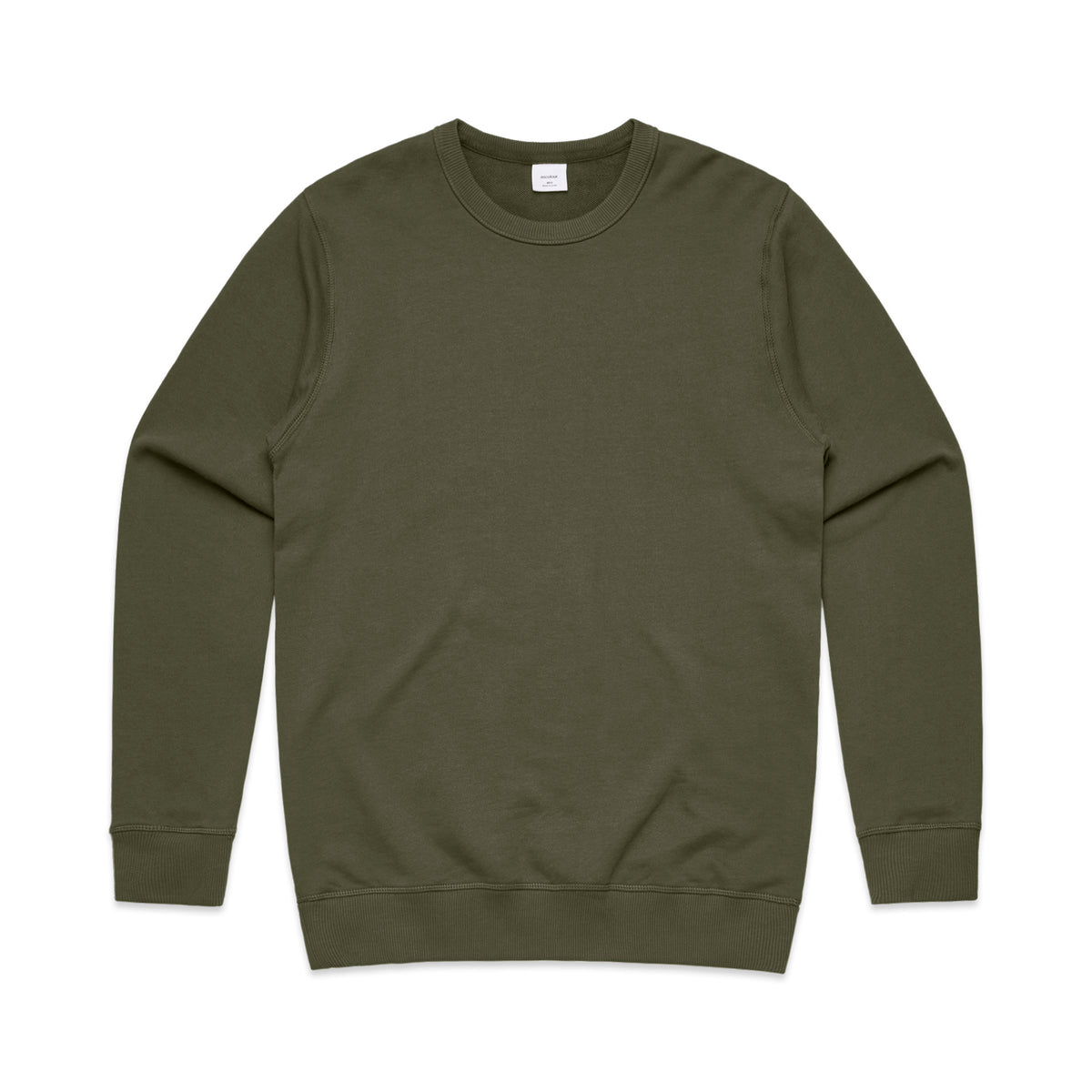 Premium Crew 5121S - Army - Front