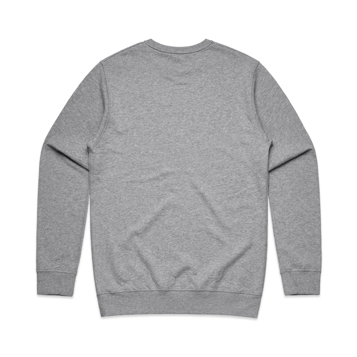 Premium Crew 5121S - Grey Marle - Back