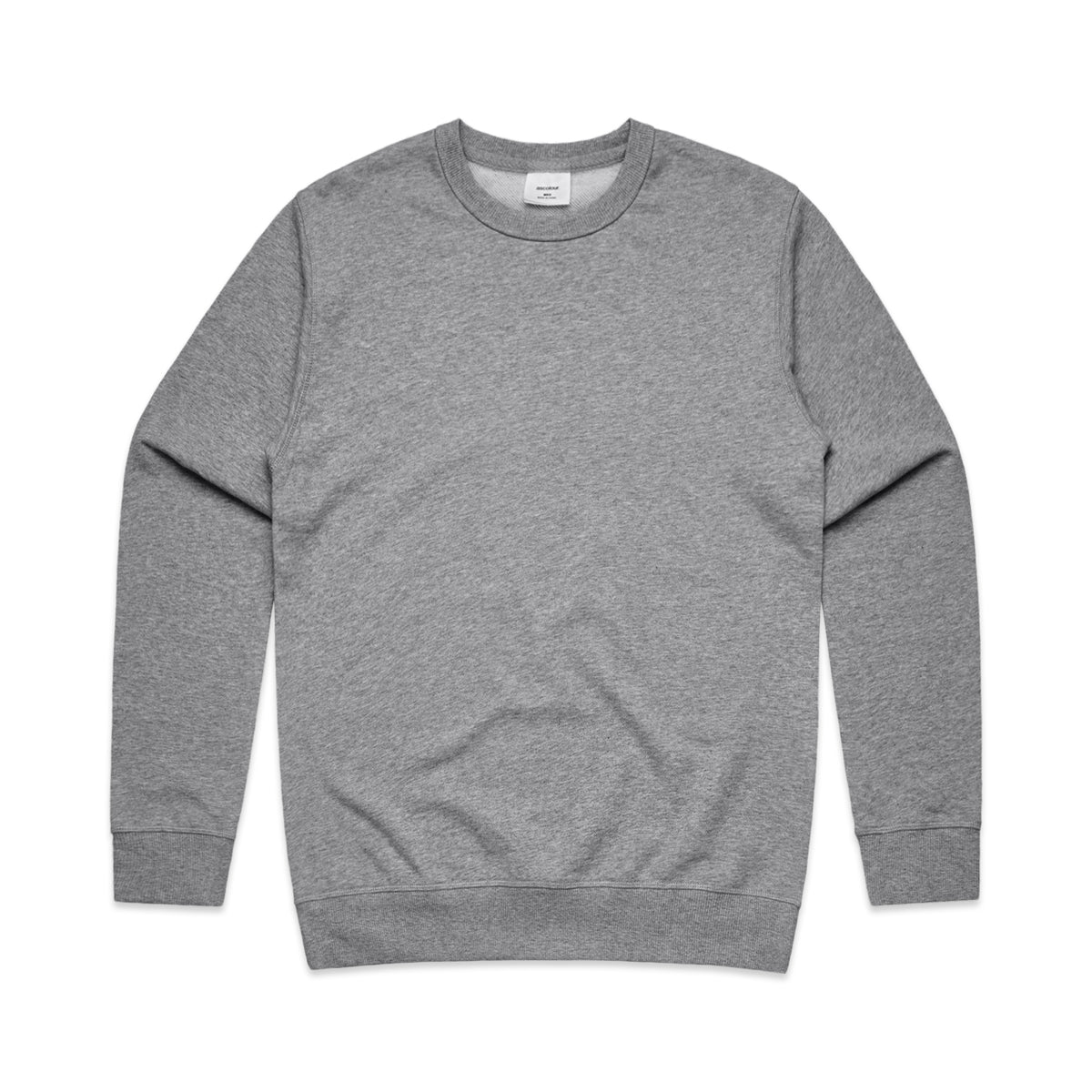 Premium Crew 5121S - Grey Marle - Front