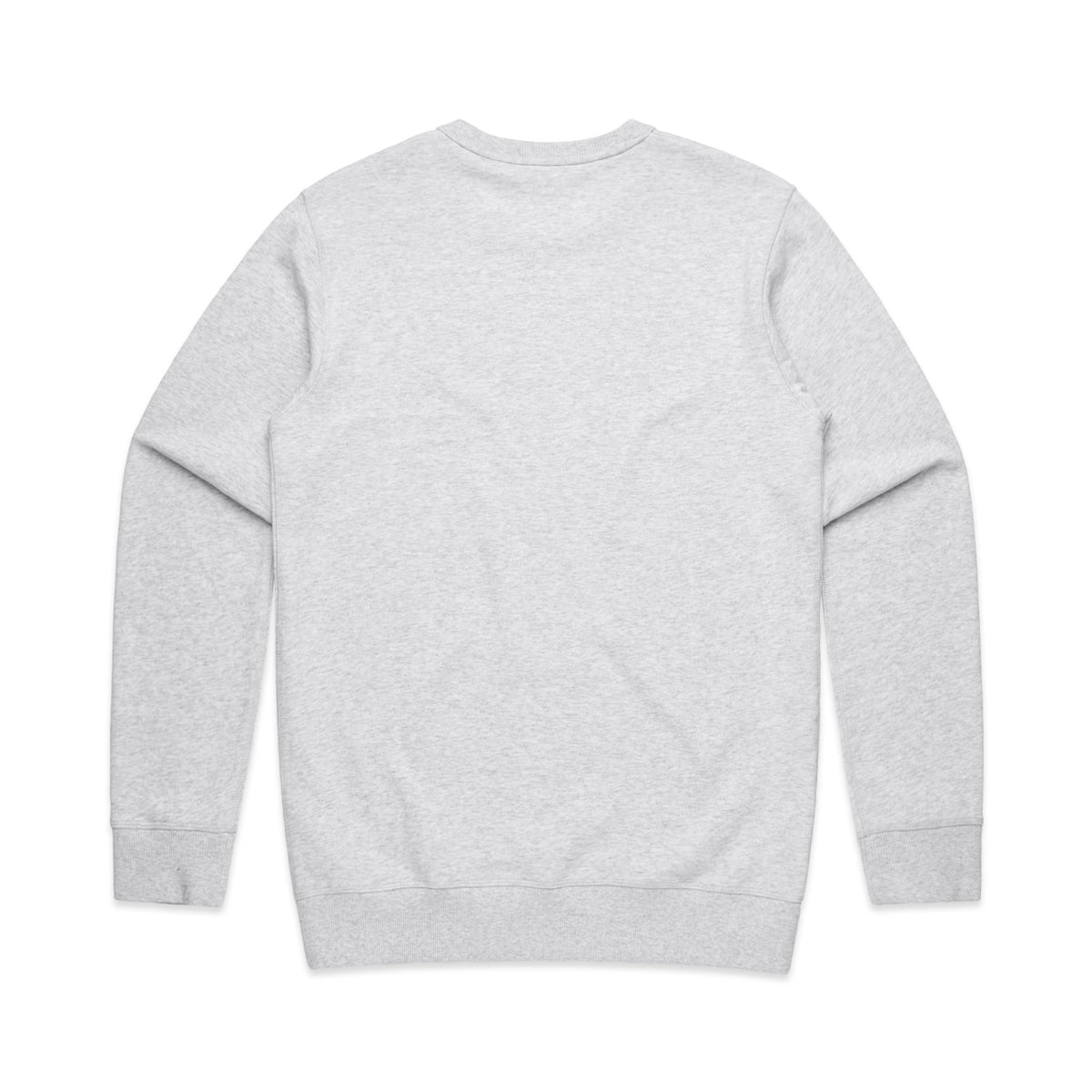 Premium Crew 5121S - White Marle - Back