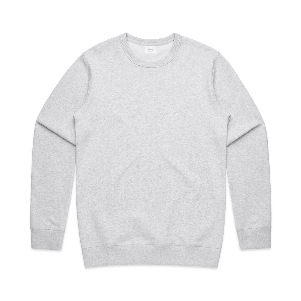 Premium Crew 5121S - White Marle - Front