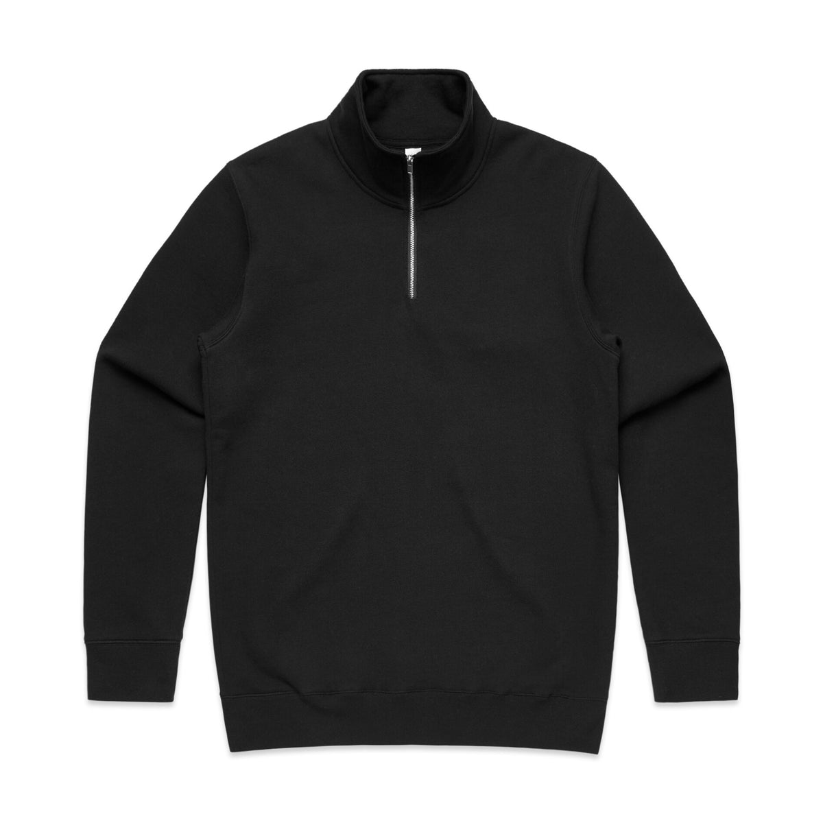 Stencil Half Zip Crew 5125 - Black - Front