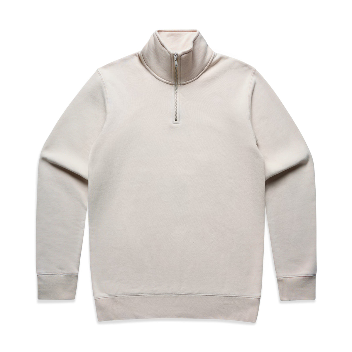 Stencil Half Zip Crew 5125 - Bone - Front