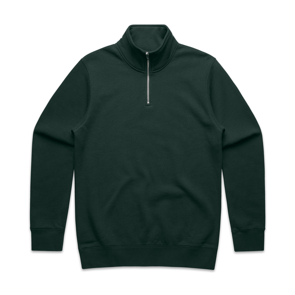Stencil Half Zip Crew 5125 - Pine Green - Front