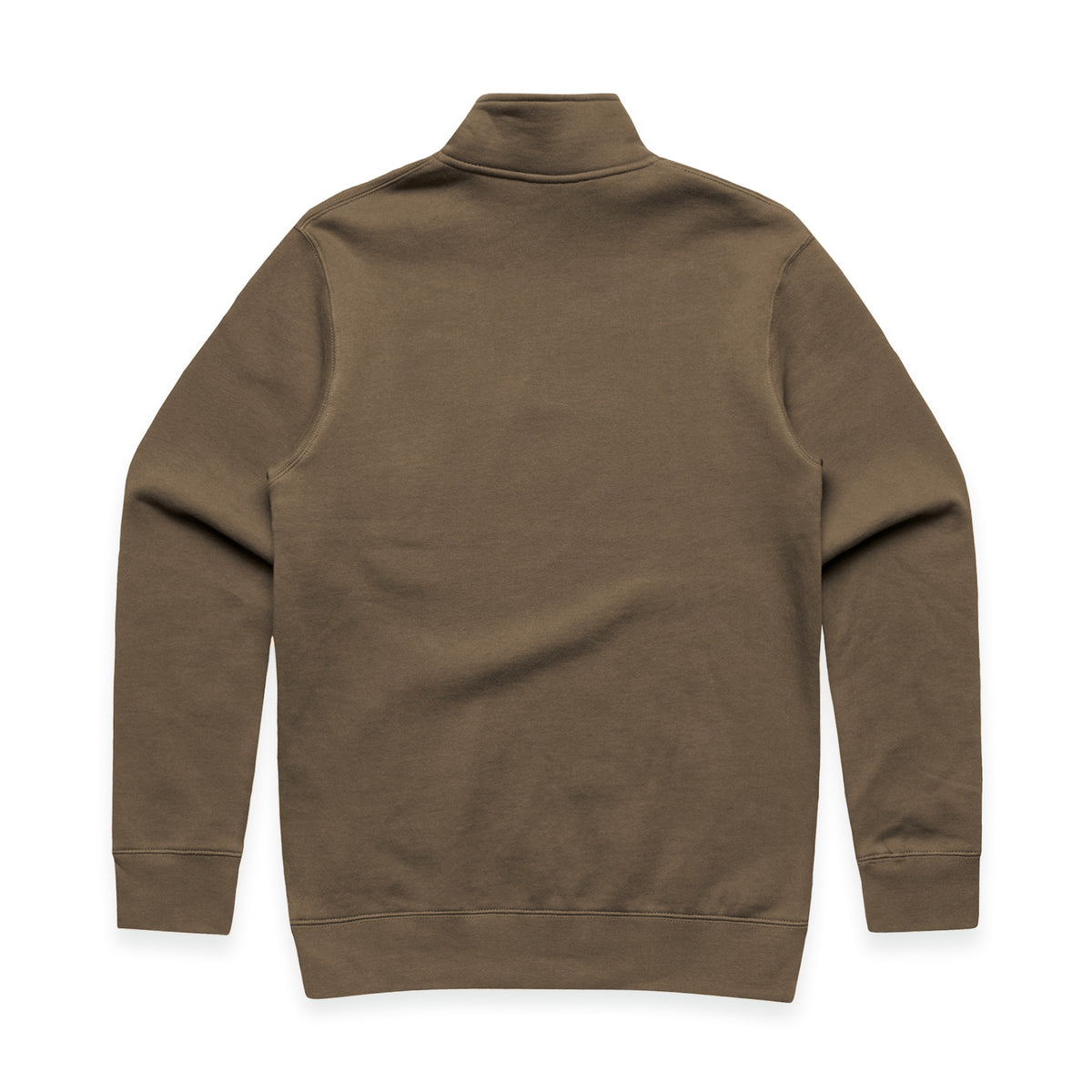 Stencil Half Zip Crew 5125 - Walnut - Back