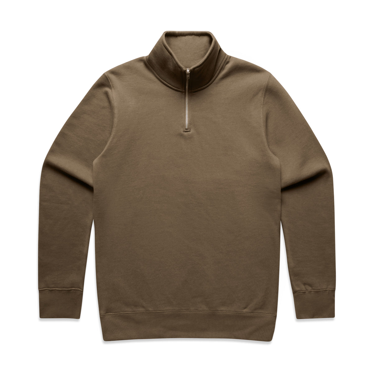 Stencil Half Zip Crew 5125 - Walnut - Front