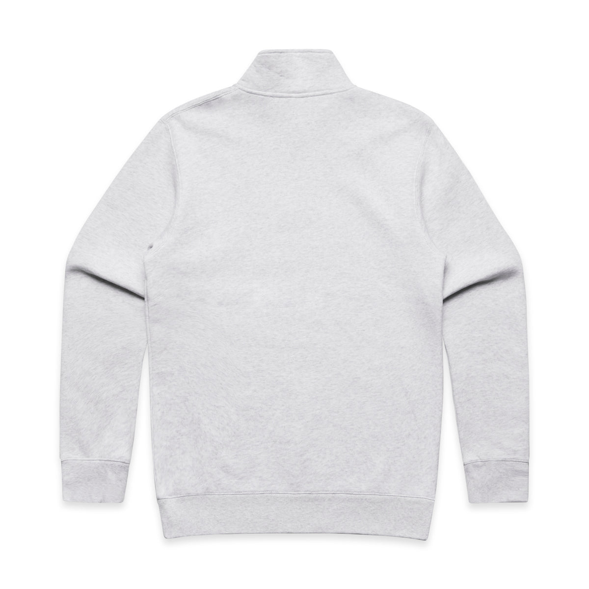 Stencil Half Zip Crew 5125 - White Marle - Back