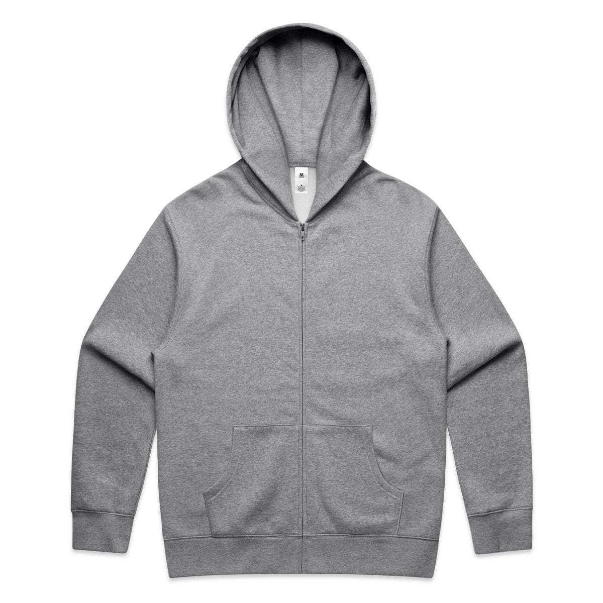 Relax Zip Hood 5162 - Grey Marle - Front