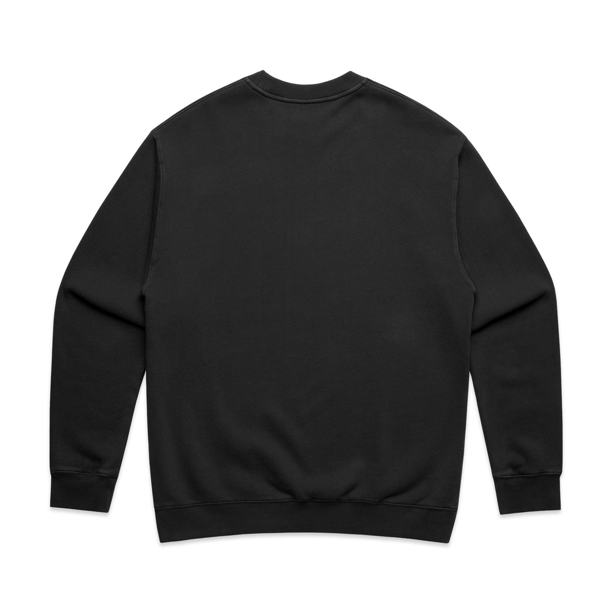 Relax Faded Crew 5165 - Faded Black - Back