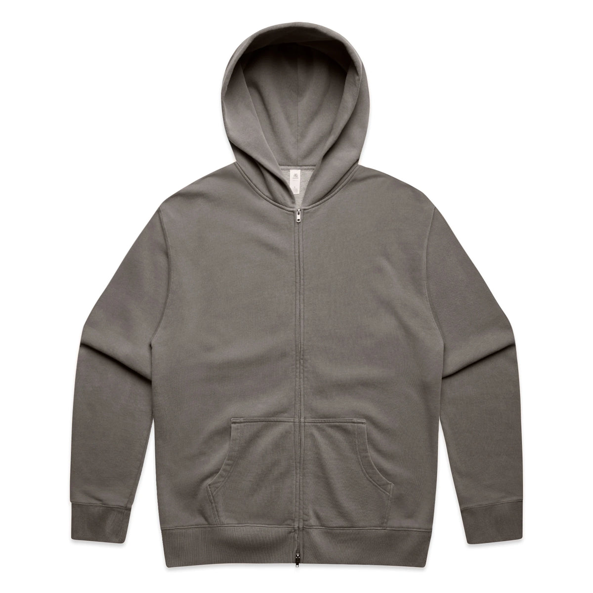 Relax Faded Zip Hood 5170 - Faded Grey - Front
