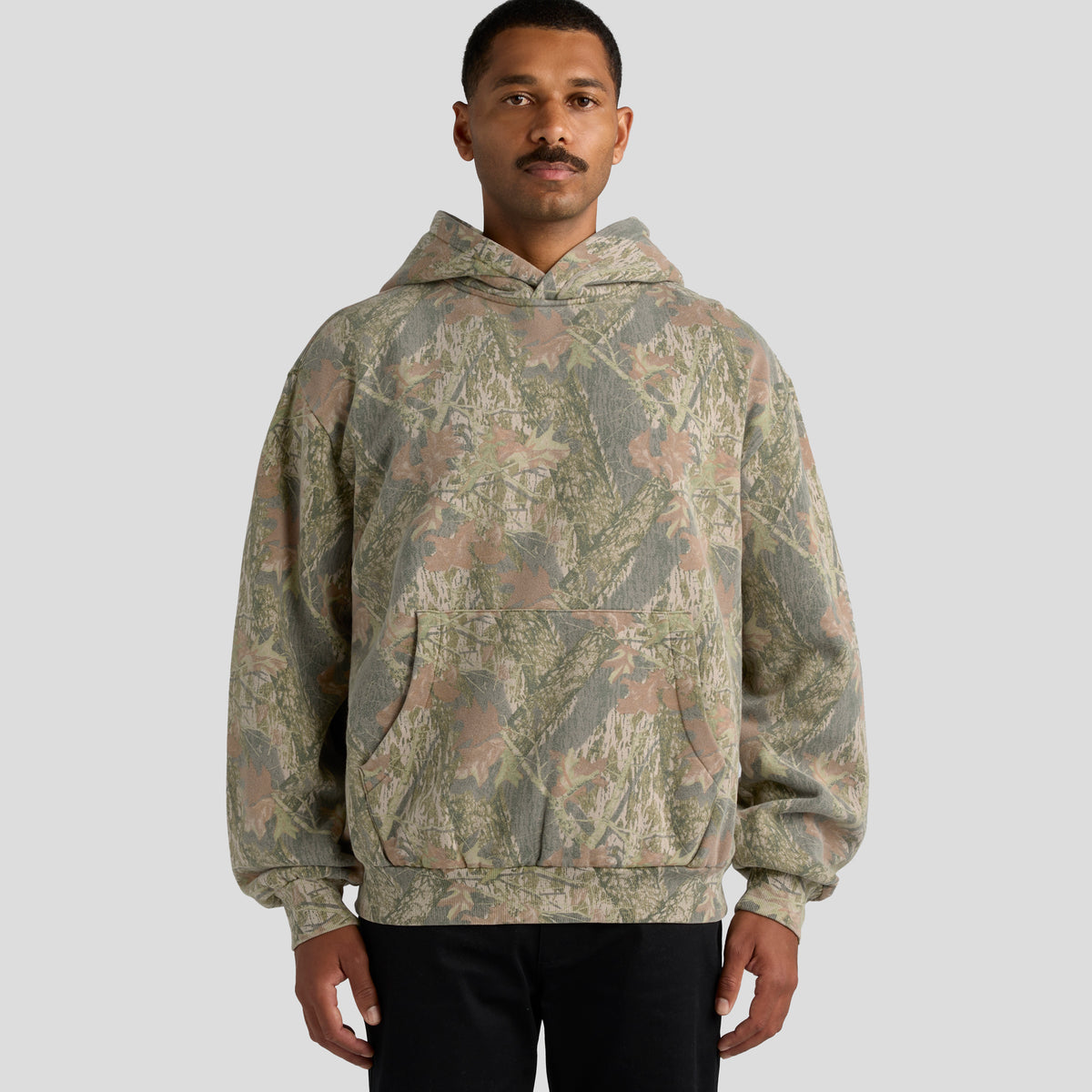 Box Faded Camo Hood 5171C