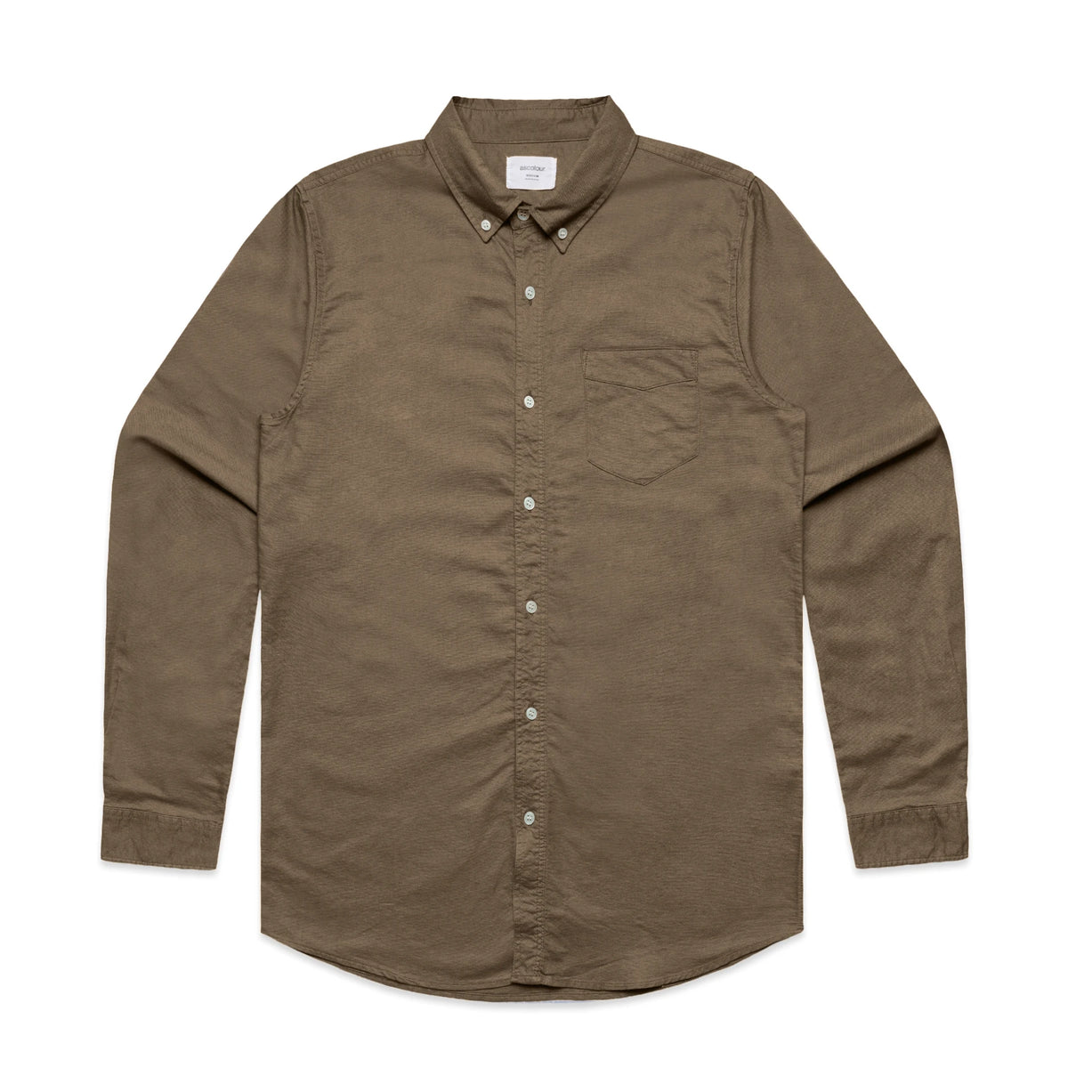 Oxford Shirt 5401S - Walnut - Front