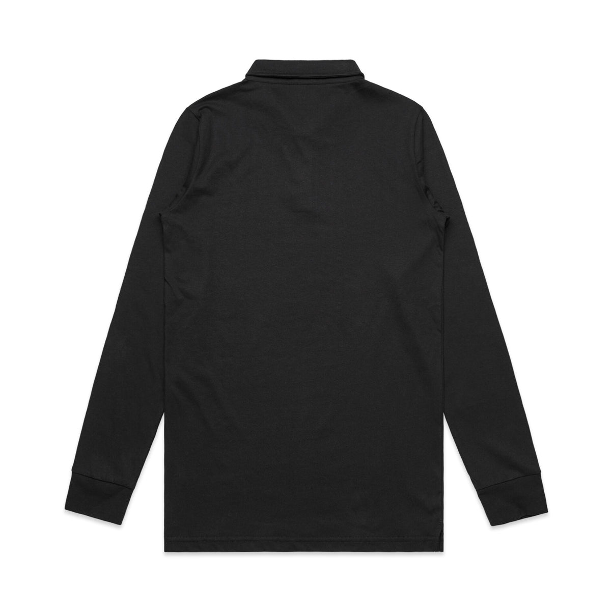 Chad L/S Polo 5404 - Black - Back