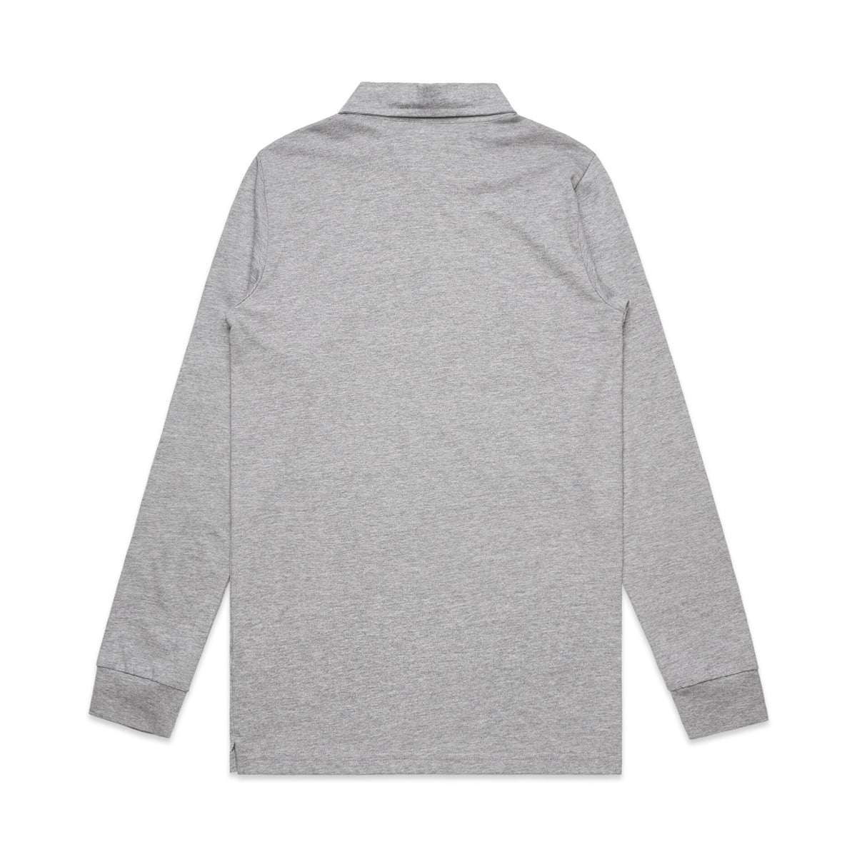 Chad L/S Polo 5404 - Grey Marle - Back