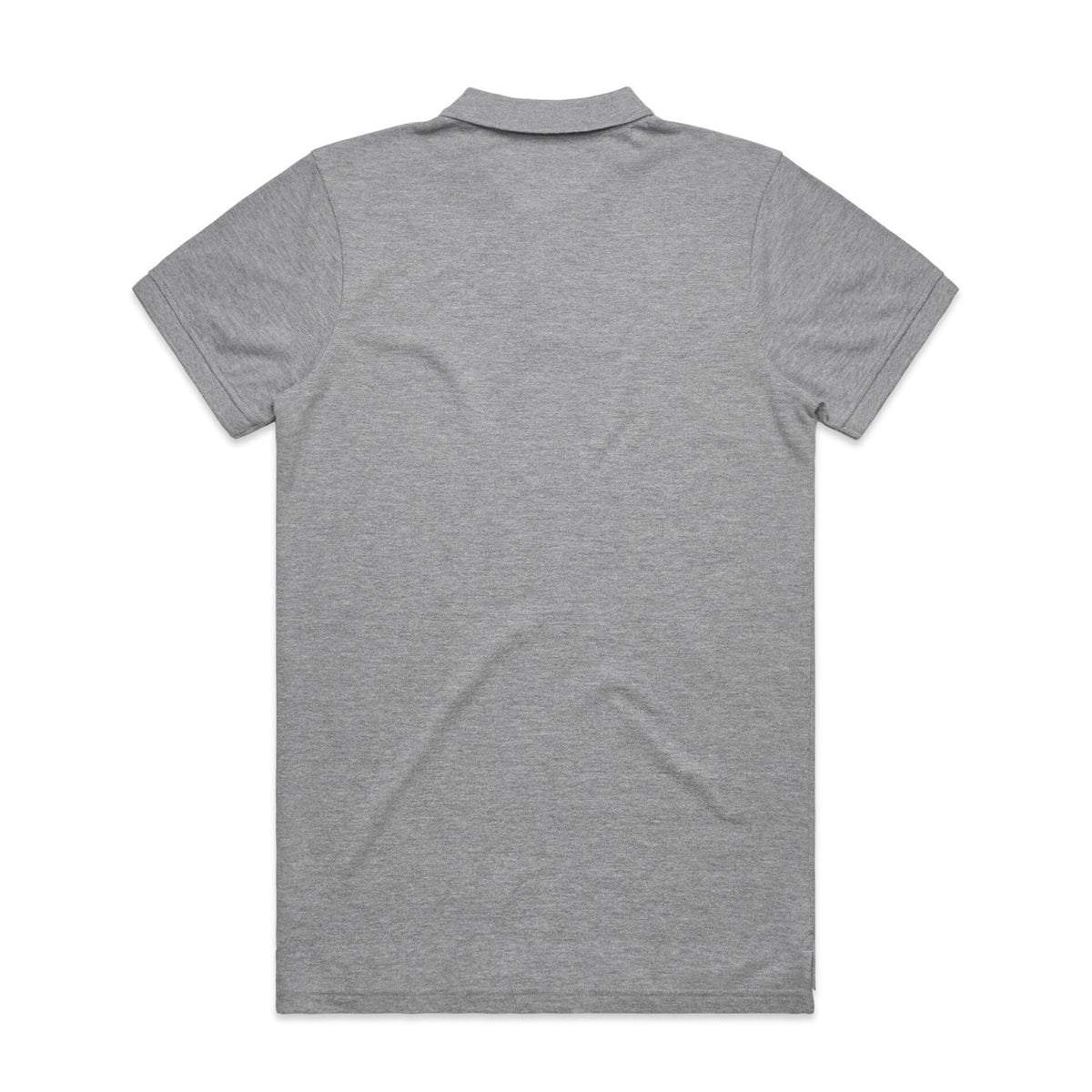 Pique Polo - Grey marle - Back