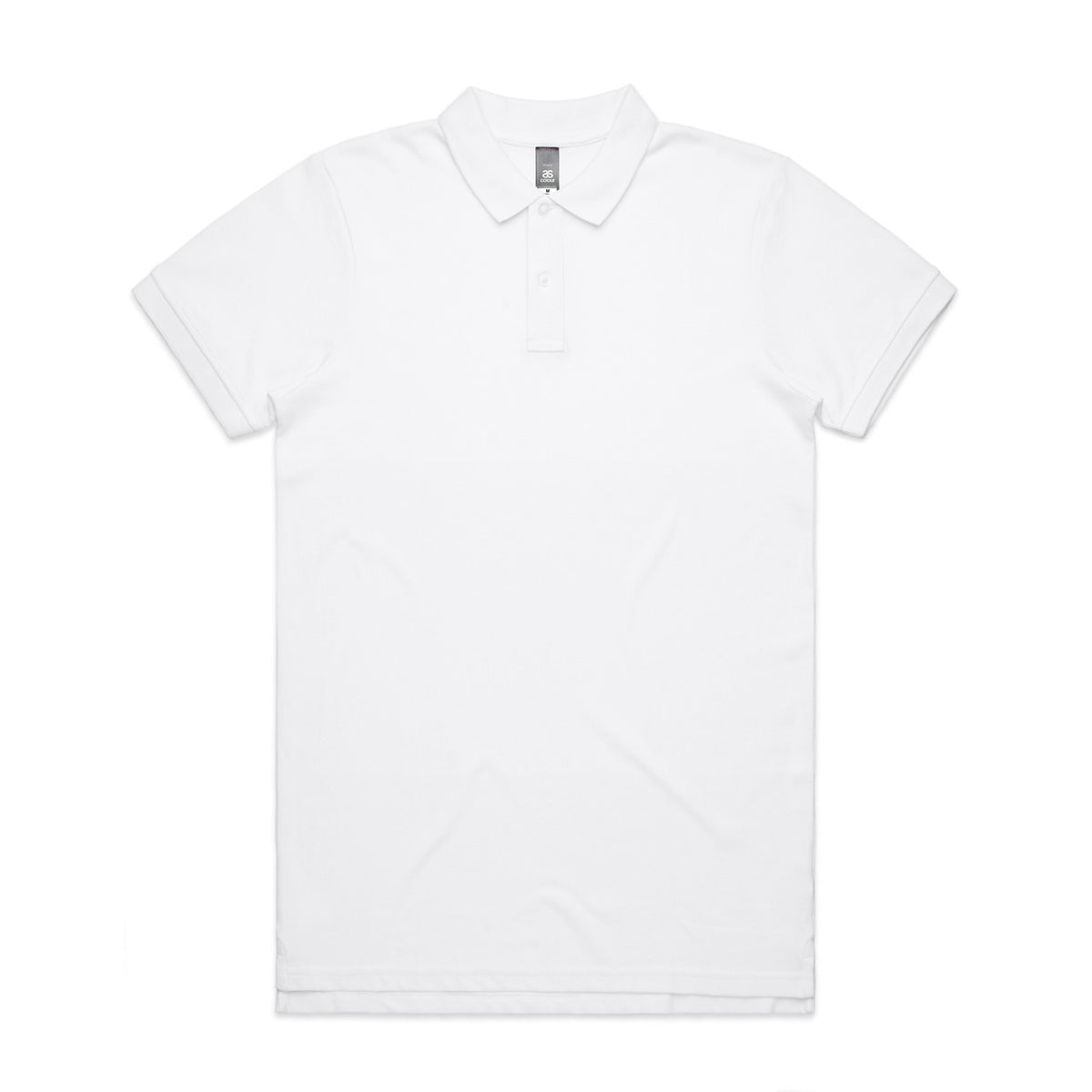 Pique Polo - White