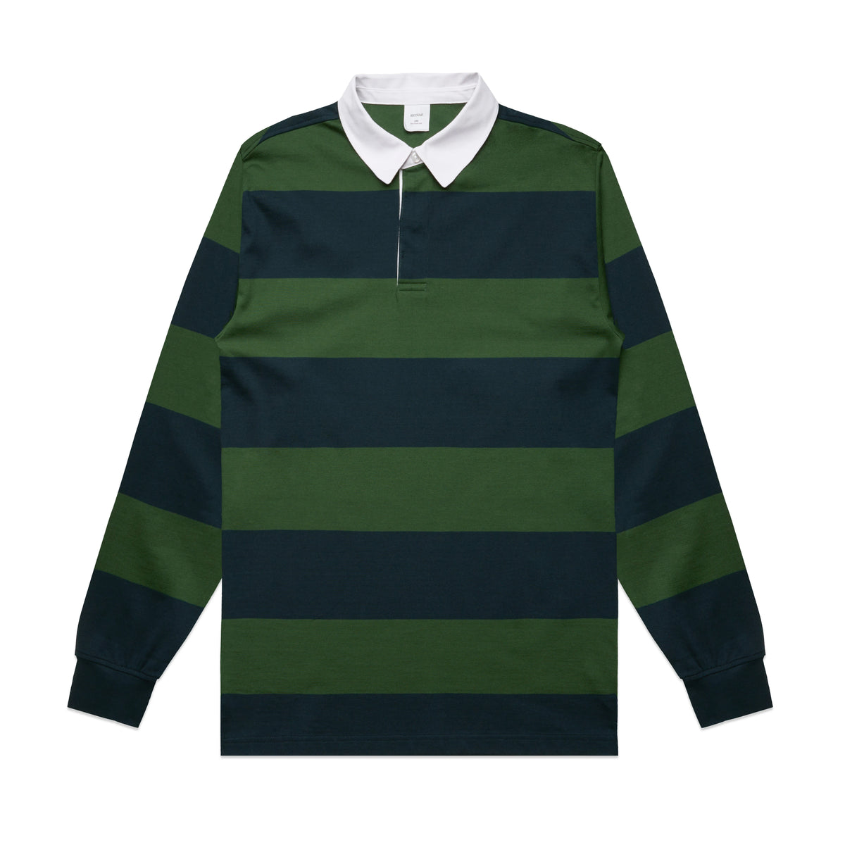 Rugby Stripe Jersey 5416 - Forest/Navy - Front