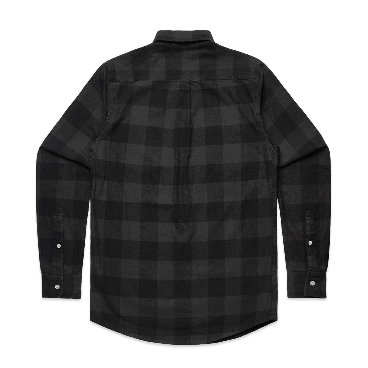 Check Shirt 5417 - Coal/Black - Back