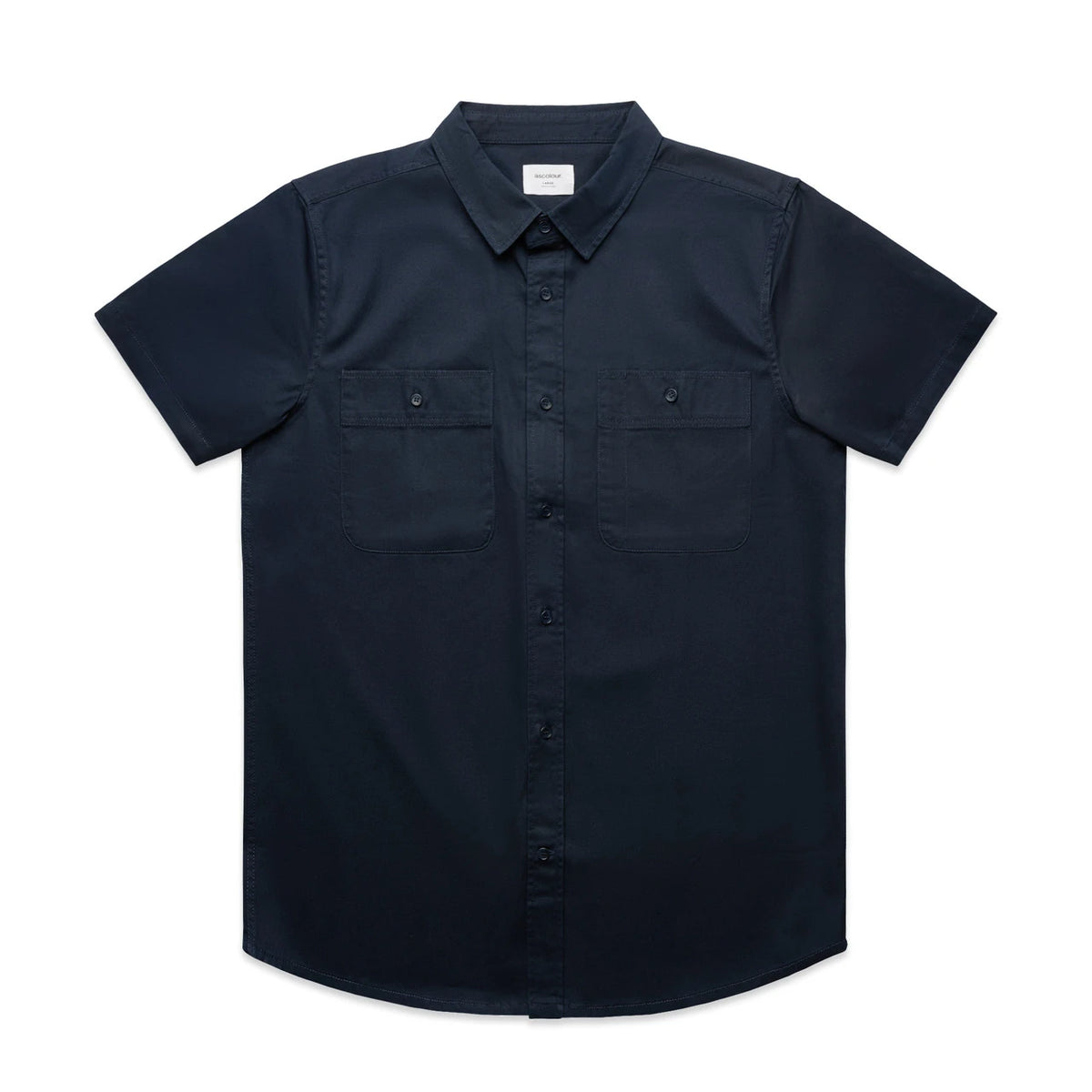 Work S/S Shirt 5421S - Navy - Front